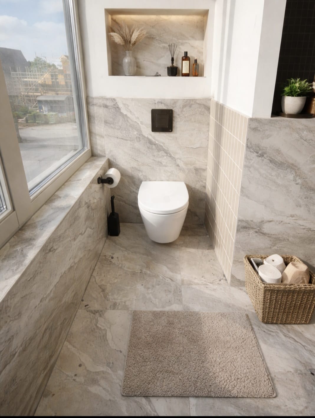 Hygiënisch kitwerk voor Toiletten